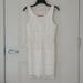 American Eagle Outfitters Dresses | American Eagle Dress Lace Bodycon Fitted Scoop Neck Sleeveless Off-White - 4 | Color: Cream/White | Size: 4