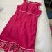 Nine West Dresses | Hot Pink Linen Dress | Color: Pink | Size: 8