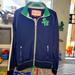 American Eagle Outfitters Jackets & Coats | American Eagle Varsity Jacket Sz M | Color: Blue/Green | Size: M