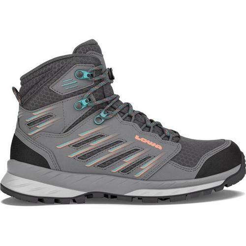 LOWA Damen Trekkingstiefel TREK EVO GTX MID Ws, Größe 41 ½ in GRAU/ARKTIS