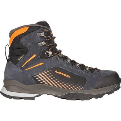 LOWA Herren Trekkingstiefel VIGO GTX, Größe 45 in NAVY/ORANGE