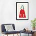 East Urban Home 'Penguin & Walrus' Graphic Art on Wrapped Canvas, Cotton in Black/Red/White | 24" H x 16" W x 1" D | Wayfair