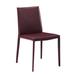 Orren Ellis Sperazza Leather Dining Chair Upholstered/Genuine Leather in Brown | 33 H x 19 W x 20 D in | Wayfair 863897B1CBF24575A51BC46F58E89AEF