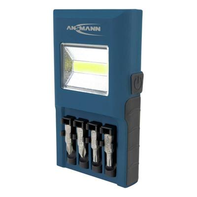 Werkstattleuchte Bithalter WL180B Multifunktions-Lampe + Bits & Batterie - Ansmann Image