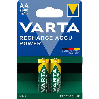 Varta - Akku Recharge Accu Power Mignon aa 2600mAh (2er Blister)