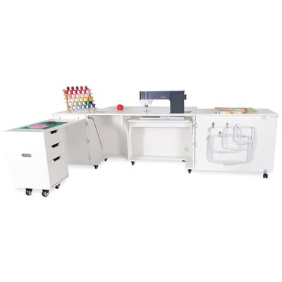 Kangaroo K9605XL Outback XL Sewing Cabinet in White