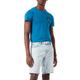 TOM TAILOR Denim Herren Jeans Bermuda Shorts 1031120, 10121 - Destroyed Bleached Blue Denim, M