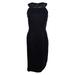 Jessica Simpson Dresses | Jessica Simpson Women's Embroidered Halter Sheath Dress 2, Black | Color: Black | Size: 2