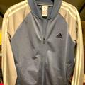 Adidas Jackets & Coats | Adidas Workout Jacket Perfect Condition | Color: Blue/Gray | Size: S