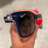 Ray-Ban Other | Like New Ray Ban Sunglasses Polarized. Matte Blue | Color: Blue | Size: Os