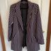 Torrid Jackets & Coats | Nwot Torrid Long Blazer | Color: Cream/Purple | Size: 1x