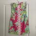 Lilly Pulitzer Dresses | Lilly Pulitzer Strapless Dress Size 0 Worn Once | Color: Green/Pink | Size: 0