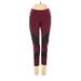 Lukka Lux Active Pants - Mid/Reg Rise: Burgundy Activewear - Women's Size Small