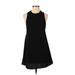 American Apparel Casual Dress - Mini: Black Solid Dresses - Women's Size X-Small