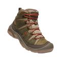 Keen Circadia Mid WP Hiking Boots Leather/Synthetic Men's, Dark Olive/Potters Clay SKU - 529298