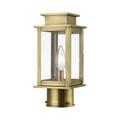 Livex Lighting Princeton 10 Inch Tall Outdoor Post Lamp - 20201-01