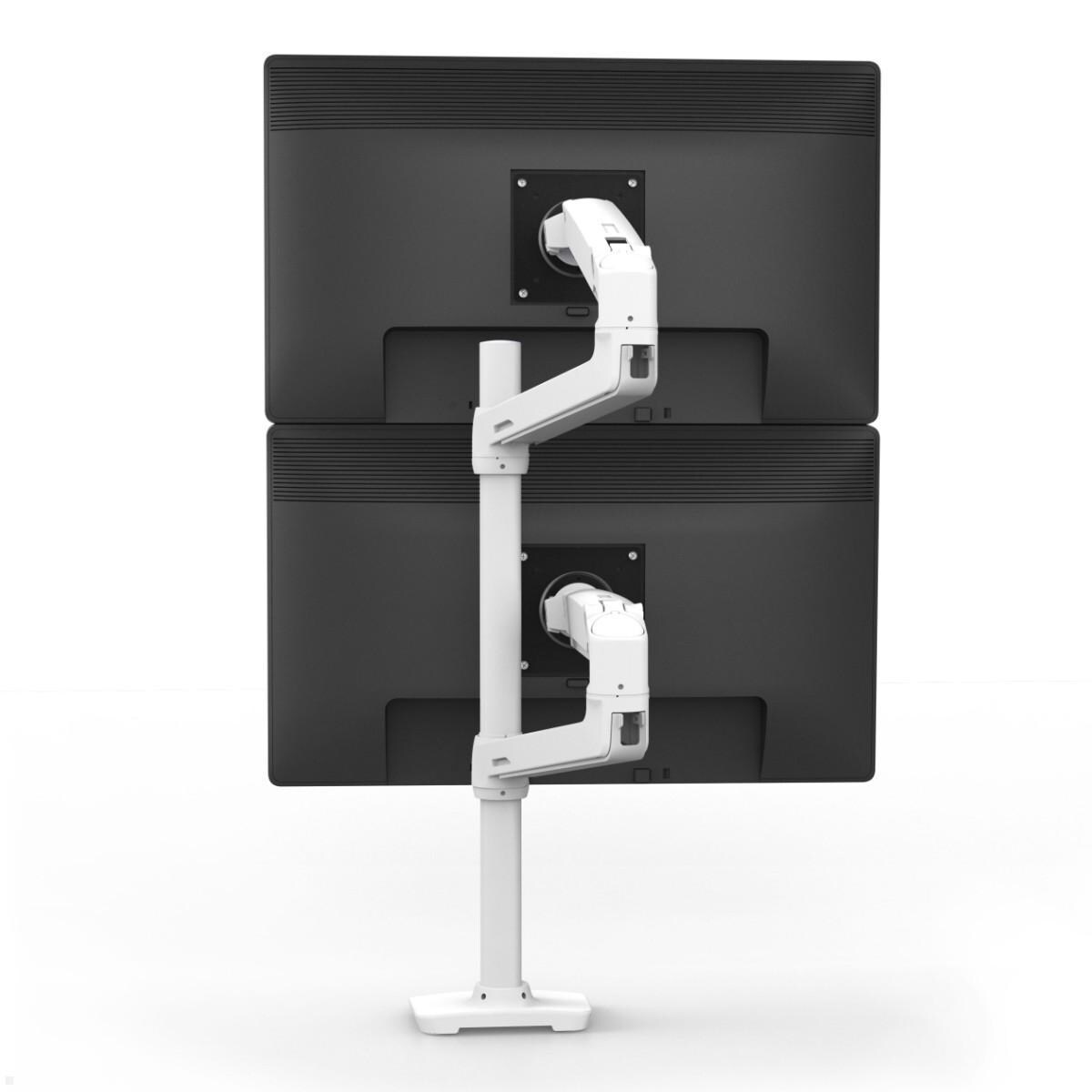 Ergotron LX Dual Monitor Tischhalterung 40 Zoll, weiß (45-509-216) Image