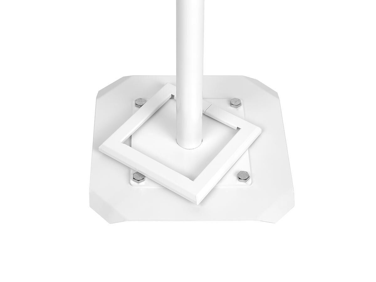 Gripzo Standfuß Bodenplatte für Tablet Bodenständer, weiß Image