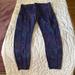 Lululemon Athletica Pants & Jumpsuits | Lululemon Galaxy Print Leggings | Color: Gold/Purple | Size: 10