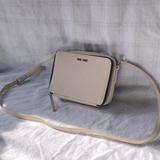 Nine West Bags | $60 Nine West Ivory Leather Messenger Cross Body Purse | Color: White | Size: Os