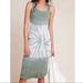 Anthropologie Dresses | Anthropologie M Nwt Green Tie Dye Pullover Midi Tank Dress Cotton Jersey | Color: Green/White | Size: M