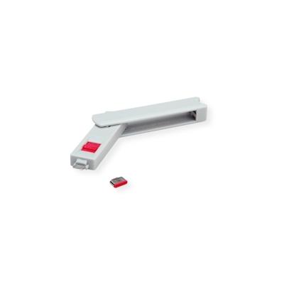 ROLINE USB Typ C Port Blocker, 1x Schloss und 1x Schlüssel Image