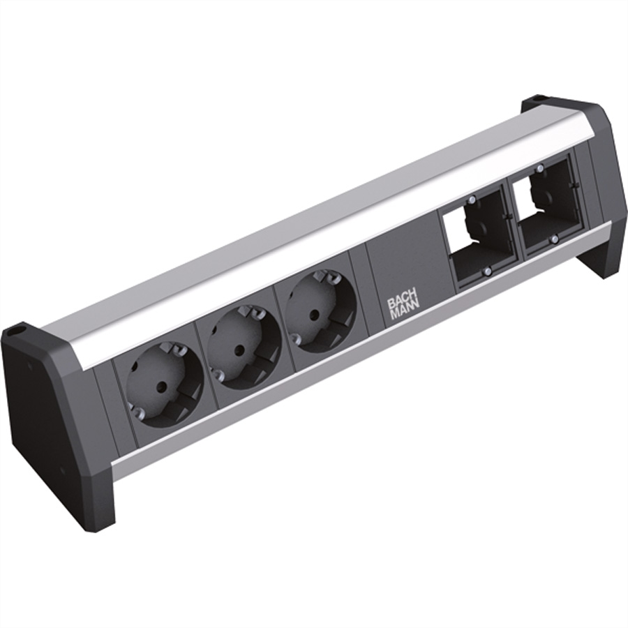 BACHMANN DESK 3x Schutzkontakt 2x ABD GST18 Image