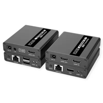 VALUE KVM Verlängerung über Kat.6/6A, HDMI, max. 70m Image