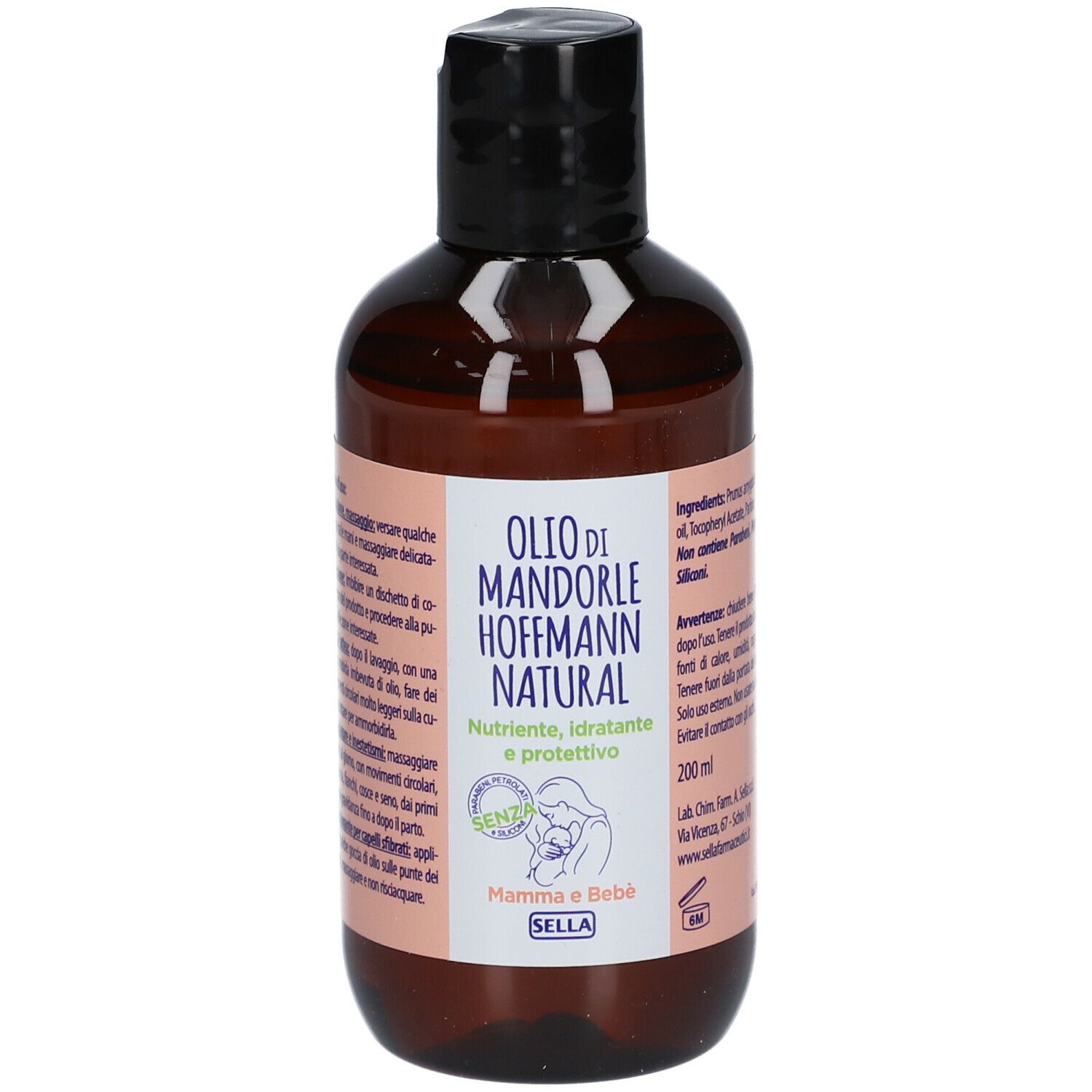 SELLA Olio Di Mandorle Hoffmann Natural 200 ml