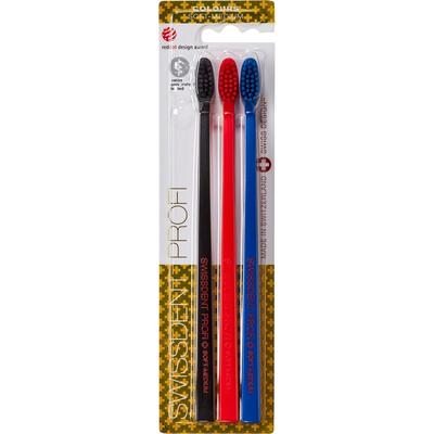 Swissdent Soft-Medium Profi Colours Trio