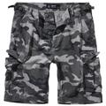 Brandit BDU Ripstop Shorts, black-grey, Size 5XL