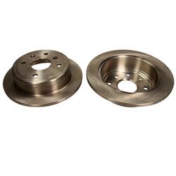 MAXGEAR Bremsscheibe hinten rechts links voll 258mm für DAEWOO GENERAL MOTORS BUICK SGM SAAB CHEVROLET 24535045 96549630 19-1196