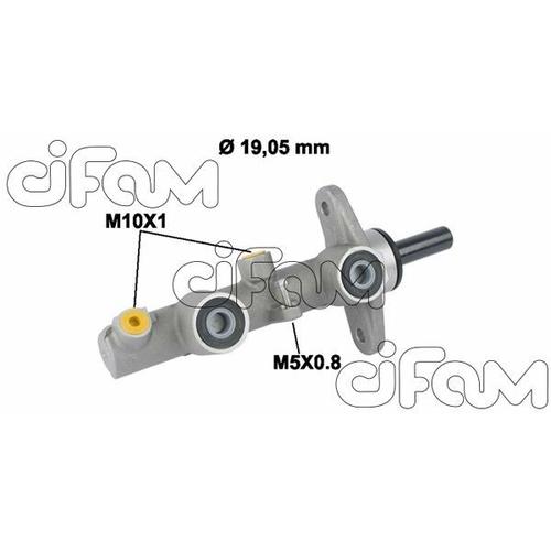 CIFAM Hauptbremszylinder 19,05mm für HONDA 46100-SNA-A01 202-813