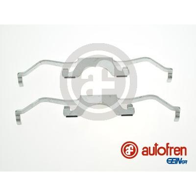 AUTOFREN SEINSA Zubehörsatz, Scheibenbremsbelag vorne rechts links für BMW 34111164330 34111163387 34116761278 D42961A Image