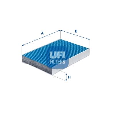UFI Filter, Innenraumluft für FIAT CHRYSLER 68267921AA 71775824 68246999AA 34.245.00 Image