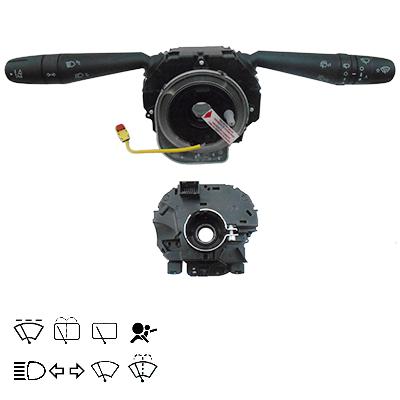 MEAT & DORIA Lenkstockschalter mit Airbag-Wickelfeder für ALFA ROMEO JEEP FIAT LANCIA CHRYSLER K6CU67LXHAA K6CU67LXHAB 6CA34LXHAA 23778