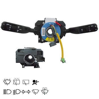 MEAT & DORIA Lenkstockschalter mit Airbag-Wickelfeder für ALFA ROMEO FIAT LANCIA 156080487 156072214 156066852 23745