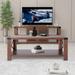 Coffee Table Rectangular End Table Living Room Table MDF Brown