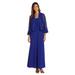 Petite R&M Richards 2-piece Jacket & Dress Set, Women's, Size: 6 Petite, Brt Blue
