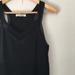 Anthropologie Dresses | Dress- Anthropology Akini Black Tank Dress, Lined, Crocheted Back, Size Large | Color: Black | Size: M