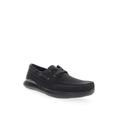 Men's Propét® Viasol Lace Men's Boat Shoes by Propet in Black (Size 10 M)