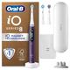 Oral-B iO Series 8 Plus Edition Elektrische Zahnbürste/Electric Toothbrush, PLUS 3 Aufsteckbürsten, Magnet-Etui, 6 Putzmodi, recycelbare Verpackung, violet
