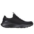 Skechers Men's Relaxed Fit: Equalizer 5.0 - Lemba Sneaker | Size 13.0 | Black | Textile/Synthetic | Vegan | Machine Washable