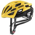 uvex race 7 - sicherer Performance-Helm für Damen und Herren - individuelle Größenanpassung - optimierte Belüftung - sunbee-black matt - 56-61 cm