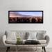 East Urban Home 'Cityscape at Sunset, Central Park, East Side of Manhattan, New York City | 72 H x 72 W x 1.5 D in | Wayfair