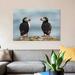 East Urban Home 'I Love You - I Love You Too' Photographic Print on Canvas Canvas, Cotton in Blue/Green | 12 H x 18 W x 1.5 D in | Wayfair