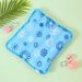 Umber Rea Seat Cushion, Crystal in Blue | 2 H x 14.1 W x 14.1 D in | Wayfair 02LLQ2379NZ2POSCMMW