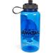 Silver Buffalo Avatar 33 Oz. Water Bottle Plastic/Acrylic in Black/Blue | 5.5 H in | Wayfair AVA601BC