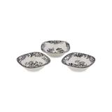 Spode Heritage Collection S/3 Dip Dishes 5" Porcelain China/All Ceramic in Black/White | 1.5 H x 4 W x 4 D in | Wayfair 1744363