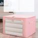 Latitude Run® Fabric Box Fabric in Pink | 9.05 H x 17.71 W x 13.77 D in | Wayfair 610EB39F2EFE443FA62F6F75B9CF12A7